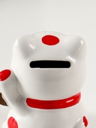 Копилка для денег «Манэки-нэко - иероглиф удача», розовый, 7.2×8.3×10 см - фото 58060900