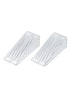 Ограничитель для дверей и окон ТУНДРА SP005, напольные, 96×40 мм, набор 2 шт. - фото 809265348