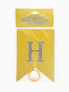 Гирлянда на ленте «Happy Birthday» золотая - фото 118995057