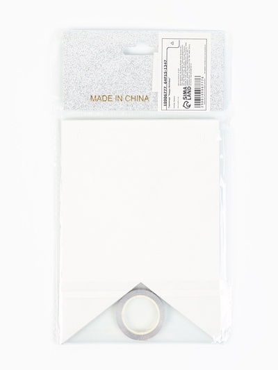 Гирлянда на ленте «Happy Birthday» серебряная