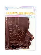 Гирлянда на ленте «Happy Birthday», розовое золото - фото 118995067