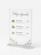 Двухсторонняя подставка А4, оргстекло 2 мм, 21×6.5×32.5 см - Фото 1