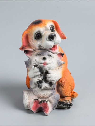 УЦЕНКА Копилка «Собака с кошкой» 25×17×20 см