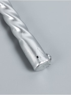 УЦЕНКА Набор свечей витых, 1.5×15 см, 2 шт., серебряный металлик - Фото 2