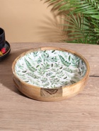 УЦЕНКА Блюдо «Оливковая ветвь» дерево манго 25.5×25.5×6 см 10947716