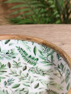 УЦЕНКА Блюдо «Оливковая ветвь» дерево манго 25.5×25.5×6 см 10947716