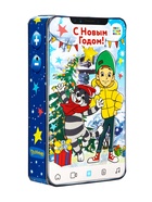 Сладкий новогодний подарок «Телефончик: Простоквашино», детский, 400 г - фото 58060930