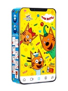 Сладкий новогодний подарок «Смартфон: Три кота», детский, 400 г - фото 58060938