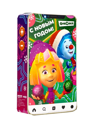 Сладкий новогодний подарок «Фиксики!», детский, 400 г