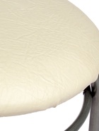 УЦЕНКА Табурет «Кольцо» Серебристый металлик/молочный - Фото 2