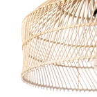 УЦЕНКА Светильник потолочный из ротанга «Франц» 1×120 Вт, Е27, 40×40×25 см 10947849