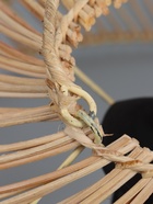 УЦЕНКА Светильник потолочный из ротанга «Франц» 1×120 Вт, Е27, 40×40×25 см 10947849