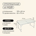 УЦЕНКА Набор мебели maclay, складной: стол, 4 стула - Фото 3
