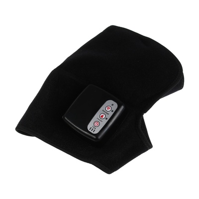 УЦЕНКА Массажёр для ног Luazon LEM-24, бандаж на колено, нагрев до 65°С, черный