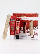 Подарочный набор новогодний: крем для рук, бальзам для губ и пилка для ногтей, URAL LAB 10887895