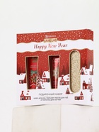 Подарочный набор новогодний: крем для рук, бальзам для губ и пилка для ногтей, URAL LAB 10887895