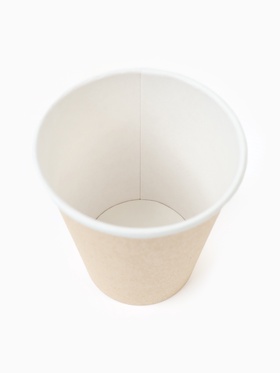 МП Стакан бумажный одноразовый «Крафт» 250 мл, диаметр 80 мм (100 шт.)