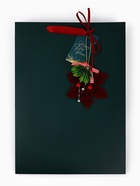 Пакет подарочный «С Новым годом», с ёлочной игрушкой и шильдиком, 31×40×11 см - фото 119423764