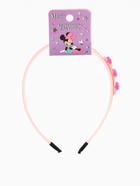 Ободок для волос розовый, Минни Маус - Фото 2