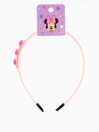 Ободок для волос розовый, Минни Маус - Фото 8