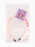 Ободок для волос розовый, Минни Маус - Фото 9