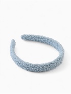 Ободок для волос плюшевый, голубой, Холодное сердце - Фото 4
