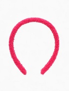 Ободок для волос плюшевый, розовый, Винкс - Фото 3