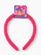 Ободок для волос плюшевый, розовый, Винкс - Фото 6