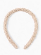 Ободок для волос плюшевый, бежевый, Коты аристократы - Фото 3