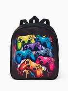 Рюкзак детский «Выбражулька», на молнии, размер 27.5×10×30 см, чёрный - фото 809265665 Рюкзак детский «Выбражулька», на молнии, размер 27.5×10×30 см, чёрный - фото 809265665