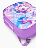 Рюкзак детский «Выбражулька», для девочки, на молнии, размер 27.5×10×30 см, сиреневый - Фото 4