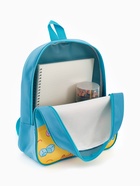 Рюкзак детский «Выбражулька», на молнии, размер 27×10×30 см, голубой  (артикул 10906402)  большой выбор товаров оптом и в розницу по низким ценам с доставкой