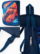 Рюкзак детский «Машина» Выбражулька, для мальчика, на молнии, 20.5×9×24 см, тёмно-синий - Фото 7