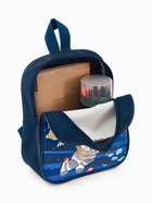 Рюкзак детский «Космос» Выбражулька, для мальчика, на молнии, 20.5×9×24 см, тёмно-синий - Фото 10