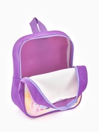 Рюкзак детский «Выбражулька», для девочки, на молнии, размер 20.5×9×24 см, сиреневый - фото 809265718 Рюкзак детский «Выбражулька», для девочки, на молнии, размер 20.5×9×24 см, сиреневый - фото 809265718