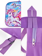 Рюкзак детский «Выбражулька», для девочки, на молнии, размер 20.5×9×24 см, сиреневый - фото 809265724 Рюкзак детский «Выбражулька», для девочки, на молнии, размер 20.5×9×24 см, сиреневый - фото 809265724