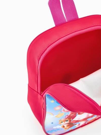 Рюкзак детский «Девочка» Выбражулька, на молнии, 20.5×9×24 см, ярко-розовый