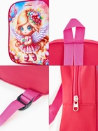 Рюкзак детский «Выбражулька», для девочки, на молнии, размер 20.5×9×24 см, ярко-розовый - фото 809265739 Рюкзак детский «Выбражулька», для девочки, на молнии, размер 20.5×9×24 см, ярко-розовый - фото 809265739