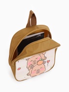 Рюкзак детский «Выбражулька», для девочки, на молнии, размер 20.5×9×24 см, бежевый - фото 809265754 Рюкзак детский «Выбражулька», для девочки, на молнии, размер 20.5×9×24 см, бежевый - фото 809265754