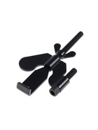 Блокиратор дверной LOCKLAND Bd=002, переносной, черный, 1 шт. - фото 809265769