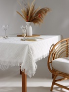 Скатерть «Этель», белая, фактурная, 130×180 см - Фото 5