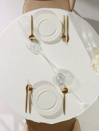 Скатерть «Этель», белая, фактурная, 130×130 см - Фото 3