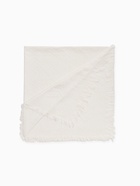 Скатерть «Этель», белая, фактурная, 130×130 см - фото 809287393