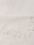 Скатерть «Этель», белая, фактурная, 130×130 см - фото 809287395