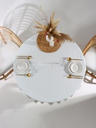 Скатерть «Этель», белая, фактурная, 130×130 см - Фото 6