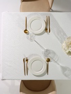 Скатерть «Этель», белая, фактурная, 130×220 см - фото 59412744