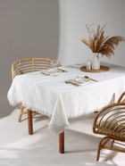 Скатерть «Этель», белая, фактурная, 130×220 см - Фото 4