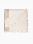 Скатерть «Этель», бежевая, с орнаментом, 140×140 см - Фото 7