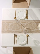 Скатерть «Этель», бежевая, с орнаментом, 140×180 см - фото 59412763 Скатерть «Этель», бежевая, с орнаментом, 140×180 см - фото 59412763