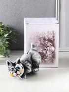 Копилка для денег «Кот Василий», гипс, 11.5×18×9 см, белый - фото 809265860 Копилка для денег «Кот Василий», гипс, 11.5×18×9 см, белый - фото 809265860